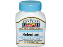 21st Century Health Care, Selenium, 200 mcg, 60 Capsules