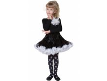  . Pettiskirt Black white.699