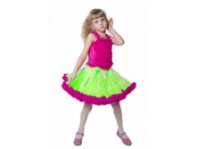  . Pettiskirt Apple green-hot pink.899