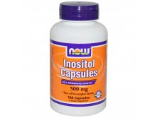 Now Foods, Inositol Capsules, 500 mg, 100 Capsules