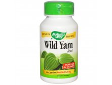 Nature's Way, Wild Yam, Root, 425 mg, 100/180 Capsules