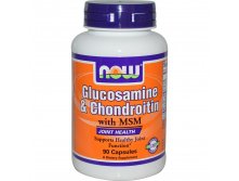 Now Foods, Glucosamine & Chondroitin with MSM, 90 Capsules