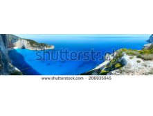 Stock-photo-top-view-on-navagio-bay-summer-coastline-panorama-greece-zakynthos-ionian-sea-206935945.jpg