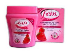      FEM U.S.A Strawberry (Hair Removal Wax Legs & Body) 450 