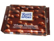  RITTER SPORT Whole Hazelnuts , 100 . 170 .