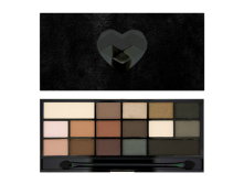 Makeup Revolution I &#9825; Makeup Black Velvet Palette 500