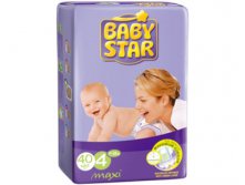 BABYSTAR TWIN MAXI 40 X 4 (7-18 kg)     467 .