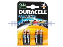  Duracell LR3 AAA Turbo BL4 (3+1) (40)