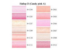    LG-402 (Sparkling Lip Gloss)  D (Candy Pink)