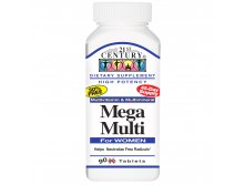 21st Century Health Care, Mega Multi, For Women, Multivitamin & Multimineral, 90 Tablets