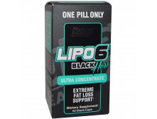 Nutrex Research Labs, Lipo 6 Black Hers, Ultra Concentrate, 60 Black-Caps