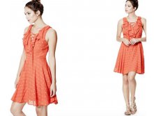 Alessandra Ruffle Dress