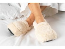 Cozy Slippers&#8482; Cream - Model.jpg