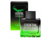 370 . - Antonio Banderas "Cocktail seduction in black" for men 100ml