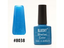 95 . ( 25%) - - Bluesky Shellac Color 10ml #8038