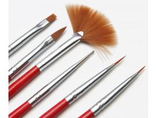 122 . -     Florans Nail Art Brushes 6 