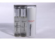 360 . -   D&G "The one sport" for men 3x20ml