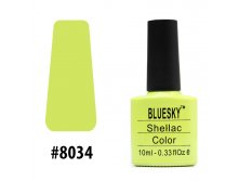 90 . ( 10%) - - Bluesky Shellac Color 10ml #8034