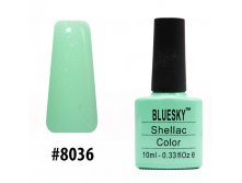 90 . ( 10%) - - Bluesky Shellac Color 10ml #8036