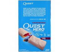 Quest Nutrition, Hero Protein Bar, Blueberry Cobbler-10 Bars, 2.12 oz(60g) Each