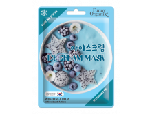 218642-807A_[FUNNY ORGANIX] -      Blueberry Pie Ice Cream Mask, 22 _   4 _83_.+18%