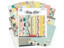 1- Hey Kid 12 X 12 Paper Pad (Pink Paislee) .jpg