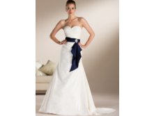 White-A-line-Strapless-Sweetheart-Blue-Sash-Sweep-Chiffon-Wedding-Dress-30006-1.jpg