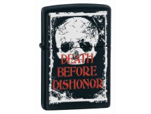 1228       ZIPPO DEATH BEFORE DISHONOR &#8470;24711