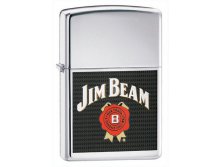 1475   ZIPPO JIM BEAM HIGH POLISH CHROME &#8470; 24552