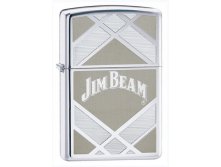 1820    ZIPPO JIM BEAM HIGH POLISH CHROME &#8470; 24550