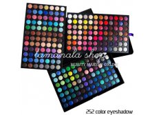 252 Color Shimmer Matte Eyeshadow Makeup Cosmetic Pro Palette Party Wedding.JPG