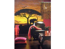 African Sunset 194 x 270 cm (4 parts) art. 4-501