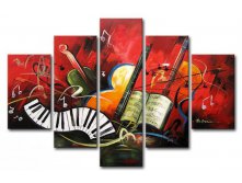 hand-painted-artwork-The-font-b-Music-b-font-score-High-Q-Wall-art-Decor-Landscape.jpg