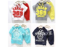 http://www.aliexpress.com/item/Free-shipping-2013-New-100-cotton-kids-clothing-set-hooded-T-shirt-pant-CREAM-369-SUGARY/730741149.html