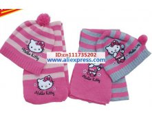 Christmas-Gift-free-shipping-2013-girl-fashion-Girls-love-hello-kitty-fashion-scarf-hat-knitting-10.jpg