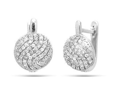 зимние коллекции юв. серьги из яшмы, артикул sjp414.