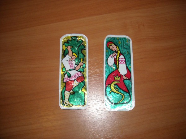 Шоколад в фольге