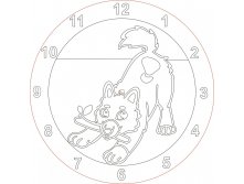 Набор с часами Волчонок_345+%