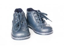 Ботинки детские. байка. Синие