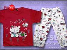 Пижама для девочки Kitty 250 р.jpg