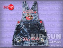 Сарафан джинсовый Angry Birds 460 р.jpg