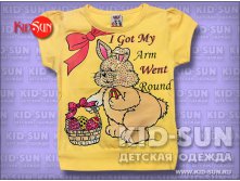 Футболка для девочки Rabbits Сrib   190 р.jpg