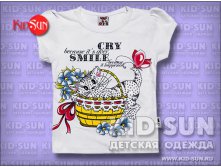 Футболка для девочки Smile  200 р.jpg
