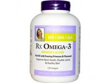 Natural Factors, WomenSense, RxOmega-3,  , 120 