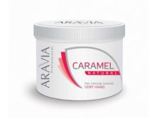 Карамель  ARAVIA Professional для депиляции Натуральная  очень плотной консистенции 750 г. 1310 руб.jpeg