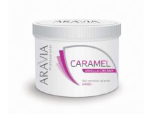 Карамель ARAVIA Professional   для депиляции Ванильно-сливочная  плотной консистенции 750 г. 1310 руб.jpeg