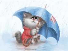 738-АС. Кошарик под дождем.jpg