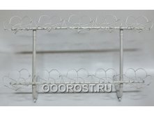 Подставка Фиалка на 12 цв на подоконник разборная