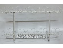 Подставка Фиалка на 10 цв на подоконник разборная