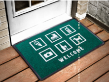 Коврик придверный Welcome.png